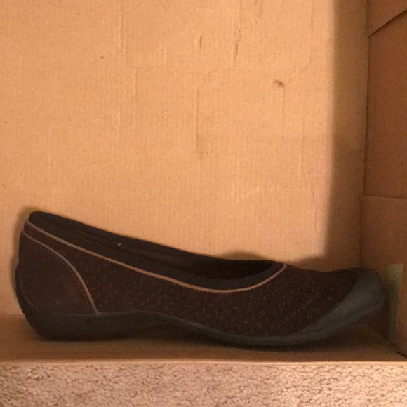 Dr Scholl’s, Brown Suede Ballet Type Slip On, Sz 6 - Picture 2 of 8